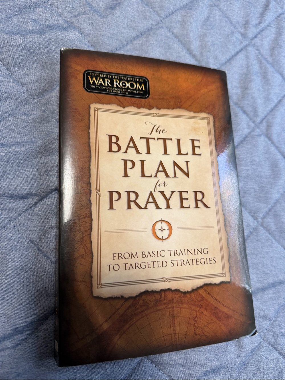 The Battle Plan for Prayer Hardcover - Brown Spiritual Guide